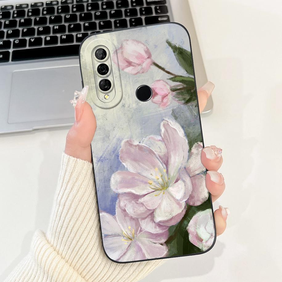 Чехол для Huawei P30 Lite MAR-LX1A Чехол Милый Мультяшный Защита Камеры Мягкий Чехол для Телефона Для Huawei P30Lite Nova 4e Honor 20S Capa