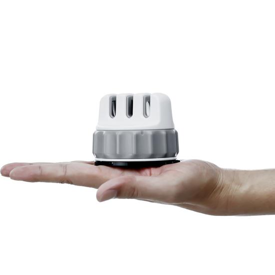 Мини-точилка для ножей Легкая заточка лезвий с прочной присоской Простая в использовании точилка для лезвий с 3 изогнутыми частями