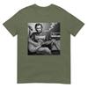 President Abraham Lincoln Playing Guitar Abe Lincoln Vintage TShirt