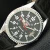 ЯПОНСКИЕ ВИНТАЖНЫЕ ОТРЕМОНТИРОВАННЫЕ АВТОМАТИЧЕСКИЕ МУЖСКИЕ ЧАСЫ SEIKO 5 С ЧЕРНЫМ ЦИФЕРБЛАТОМ a443977-1