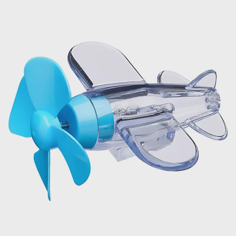 Вращающийся светящийся самолет, автомобиль и мотоцикл, работающий на ветру