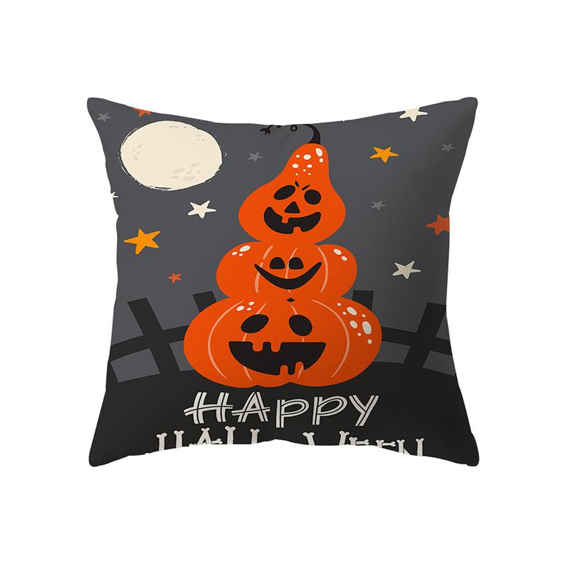 Наволочка с тыквой алфавитом, тема Хэллоуина, наволочка для дивана, стула, кровати, домашний декор