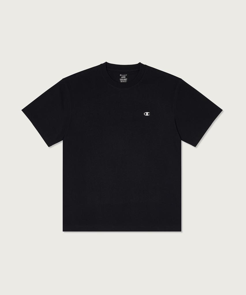 CHAMPION [2-Pack] Relaxed Fit Crew Neck T-Shirt White/Navy