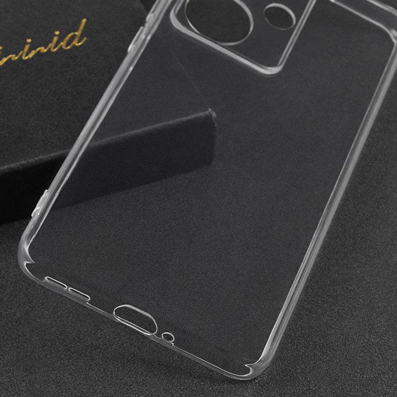 For Reno11 F Case Simple Slim Soft TPU Clear Transparent Phone Case On For OPPO Reno11F Reno12F Reno13F G Cover