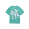 New MLB New York Yankees T Shirts Unisex Turquoise 3ATSM0633-50TQS