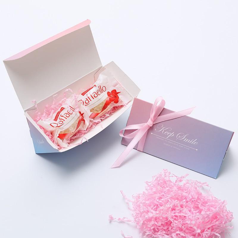 Colored Raffia Shredded Paper Filling, 1kg Gift Box Packaging Accessories.