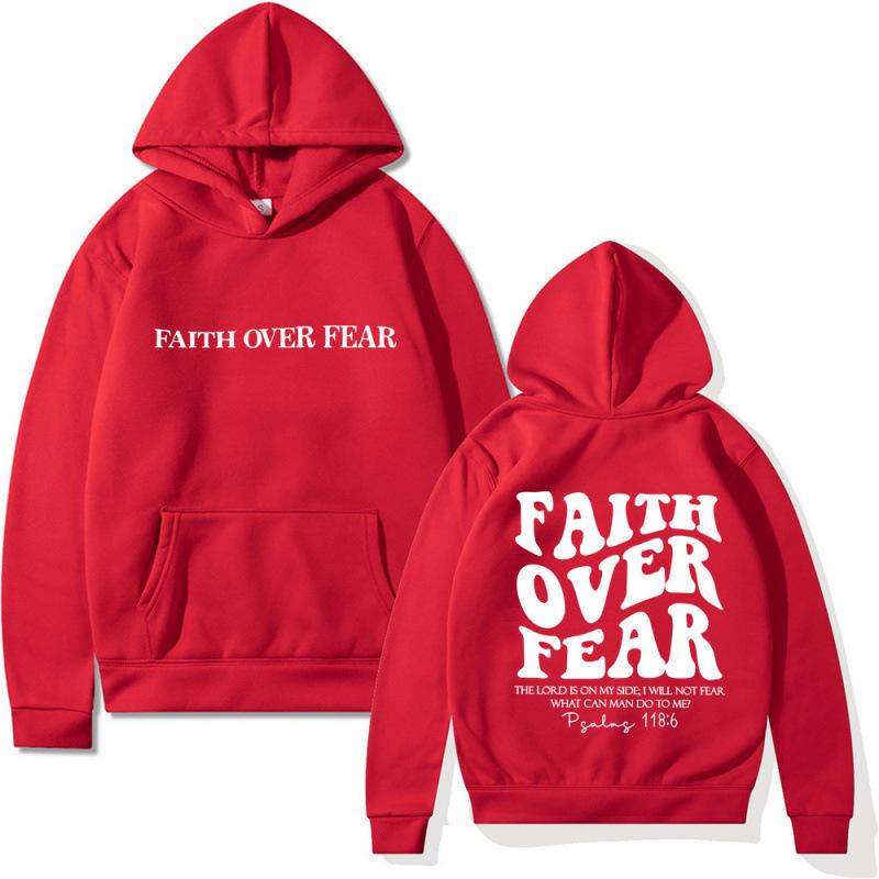 2023 Women's 'Faith Over Fear' Hooded Sweatshirt