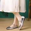 Fashion Women's Flats Elegant Soft Sole Ballet Shoes Square Head Single Shoe Mary Jane Shoes High Quality Small Leather Shoes for Women
