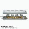 SANWA SUPPLY Construction Site Tap (3-Pin, 8 Outlets, 3m) TAP-KS8-3 Gray