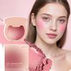 Subtle Powder Blush, Highlighter Blush, Light, Rosy And Delicate Blush, Long-lasting Without Smudging