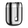 Mini Dual-Head Electric Razor Rechargeable Beard Shaver Washable Pocket Shaver for Men Home Travel