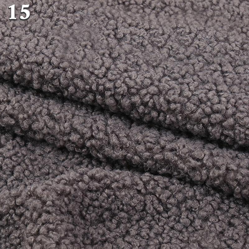 50*160cm Faux Sheep Curly Faux Wool Fur Fabric Turkish Warm Lamb Fleece Fabric For Sewing Clothing Lining Diy Winter Coat Bag