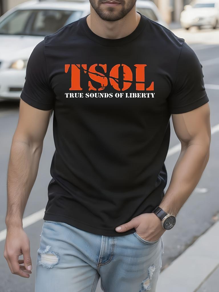 Tsol Punk Rock Band Heavyweight Graphic Tee TSOL TRUE SOU...