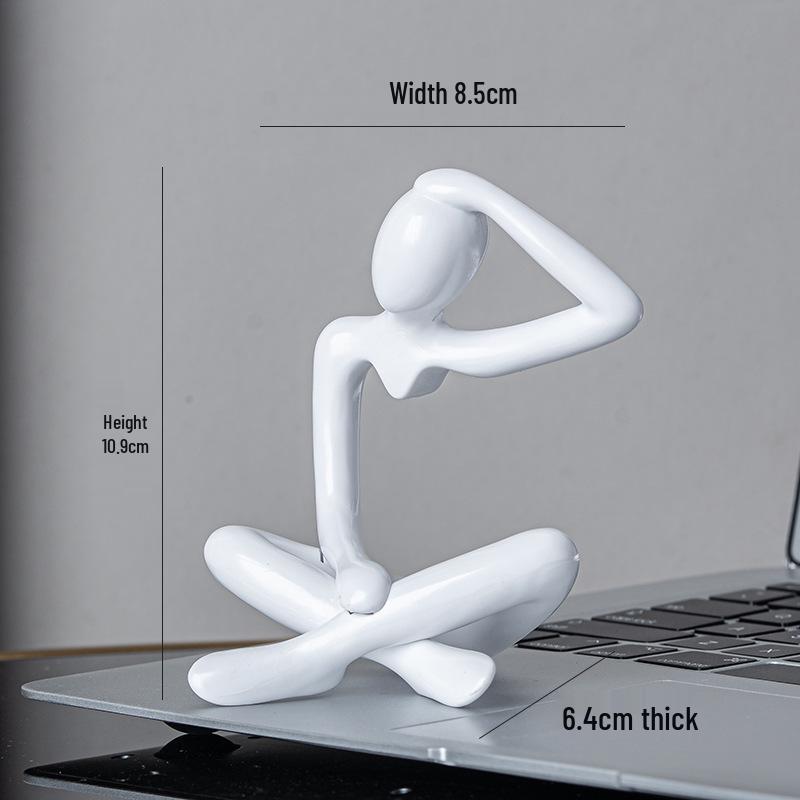 Minimalist Abstract Art Ornament for Office and Home Décor