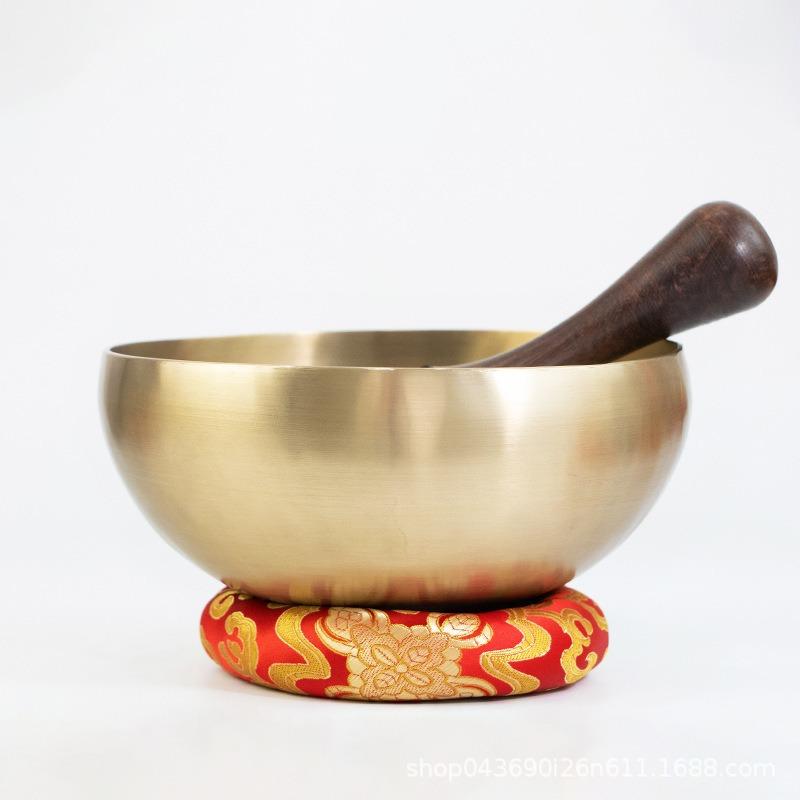 Тибетская поющая чаша ручной работы для занятий йогой, медитацией, духовностью, аксессуары, Непальская поющая чаша, инструмент для исцеления звуком, декоративные