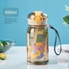 Kids Water Sippy Cup with Straw Cartoon Leakproof Water Bottles Outdoor Portable Drink Bottle Children's Lovely Cup
