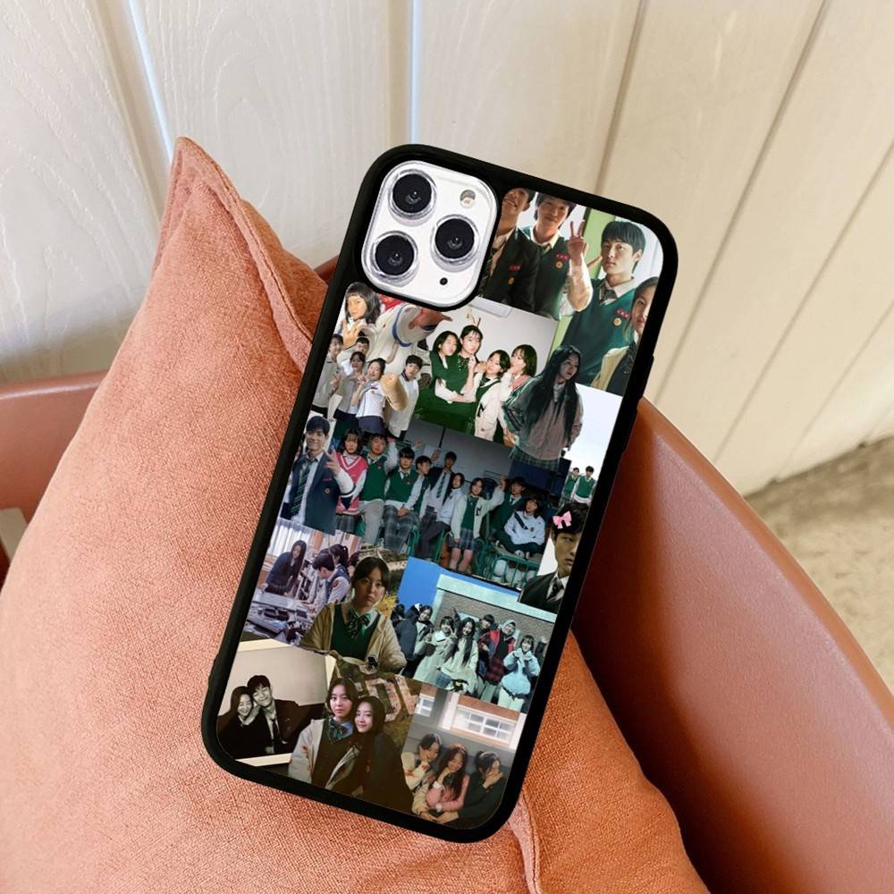 Чехол для телефона Horror TV All Of Us Are Dead PC+TPU Для iPhone 17 16 15 14 PRO MAX 11 12 13 PLUS MINI