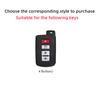 New TPU Car Remote Key Case Cover Protect Shell Bag For Toyota Camry Corolla RAV4 Highlander Avalon 2015 - 2017 4 Buttons Smart