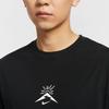 Nike Dri-Fit FW24 Trail Crew Neck Удобная мягкая быстросохнущая футболка с длинным рукавом для мужчин, черные топы HJ3602-010