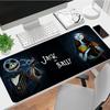 Nightmare Before Christmas Xl Gaming Mouse Pad Nonslip Rubber Base Stitched Edge Waterproof Desk Mat For Pc Laptop Gamer Office Computer Accessories C