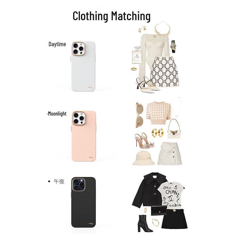 EasyAcc Чехол из премиальной кожи с магнитным полным покрытием для iPhone 16 Pro Max