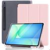Protective Case - BOOLING - for Samsung Galaxy Tab S9 - Shockproof - Pink - With Pen Holder