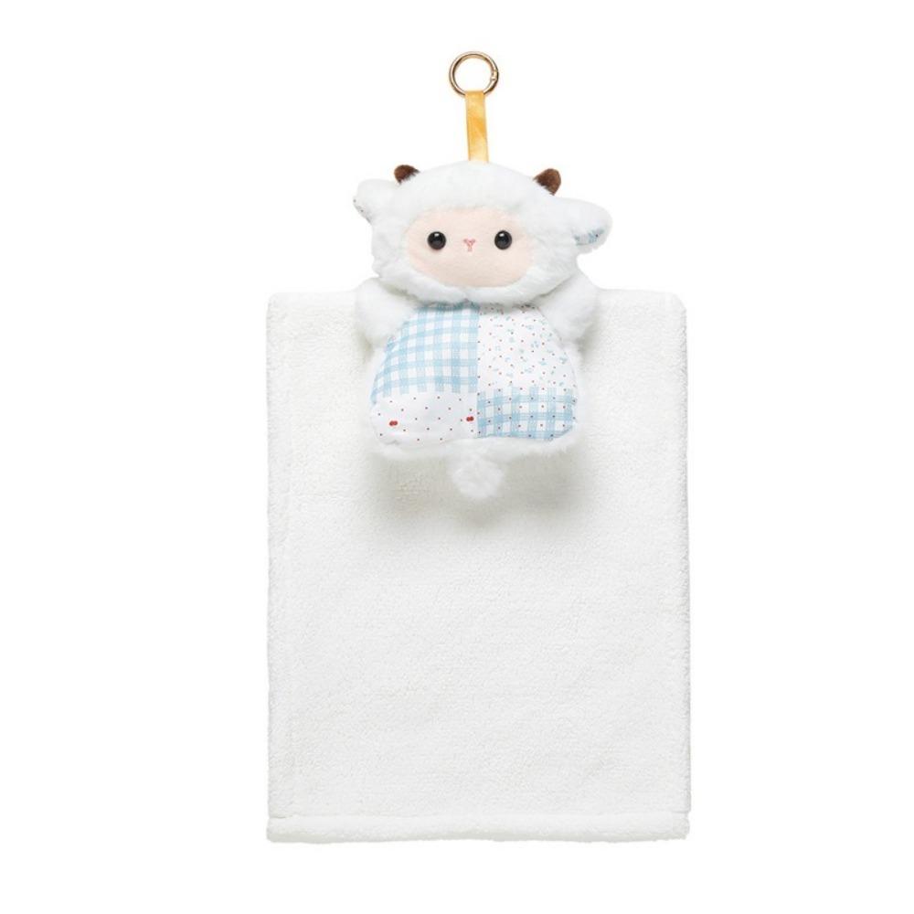 Cartoon Doll Hanging Hand Towel Absorbent Kitchen Cute Wipe Cloth Cleaning Hand Cloth Household