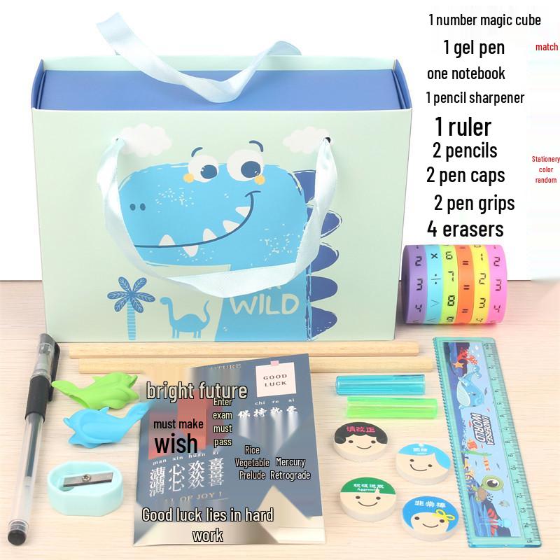 Детский подарочный набор канцелярских принадлежностей: Подарок на день рождения и Рождество для мальчиков и девочек
