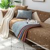 Factory Direct Sales Plush Sofa Cushion Universal Fabric For All Seasons, Leather Non-Slip Seat Cushion Thickened Winter Sofa Cover Towel
