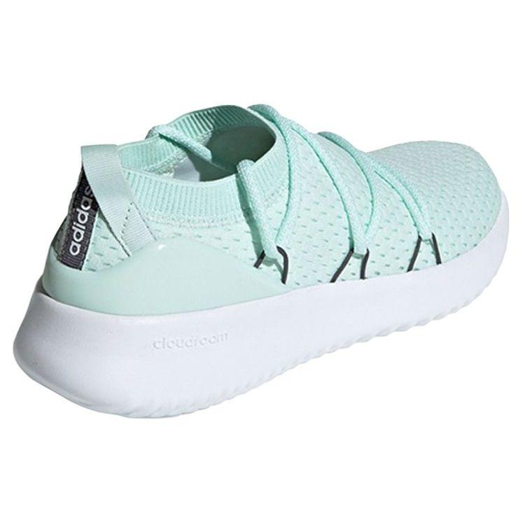 adidas Neo Ultimafusion Удобные Простые Амортизирующие Низкие Повседневные Кроссовки Женские Повседневные Кроссовки Светло-Зеленый Белый F34517