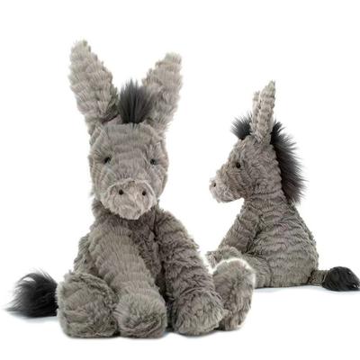 23/40/60 см милые игрушки Burro Peluche, милый серый осел, плюшевые куклы, мягкие животные для младенцев, декор комнаты на день рождения, подарки