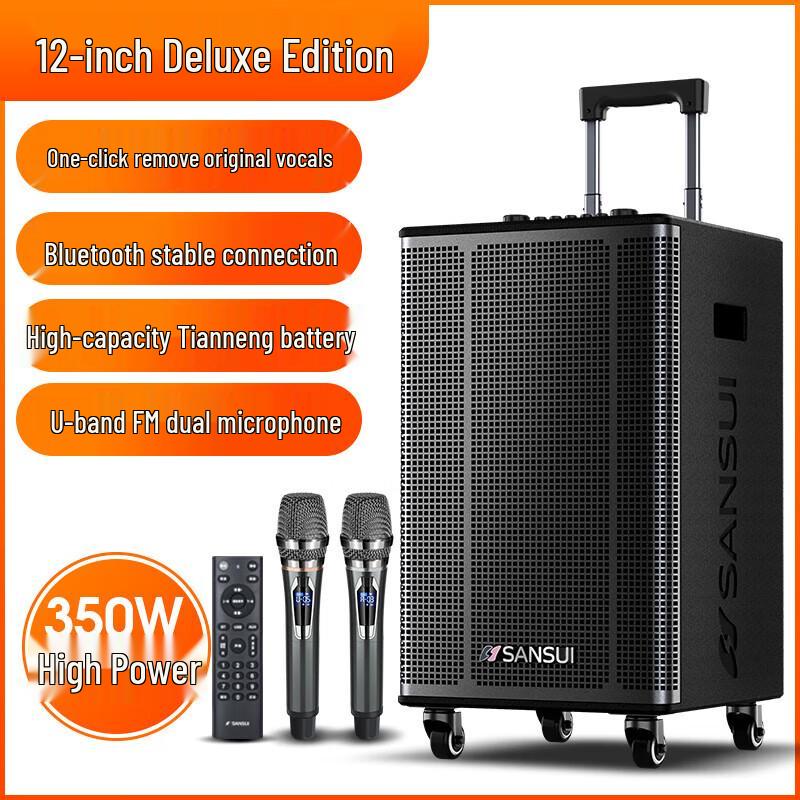 Shanshui E15 Portable Outdoor KTV Bluetooth Speaker