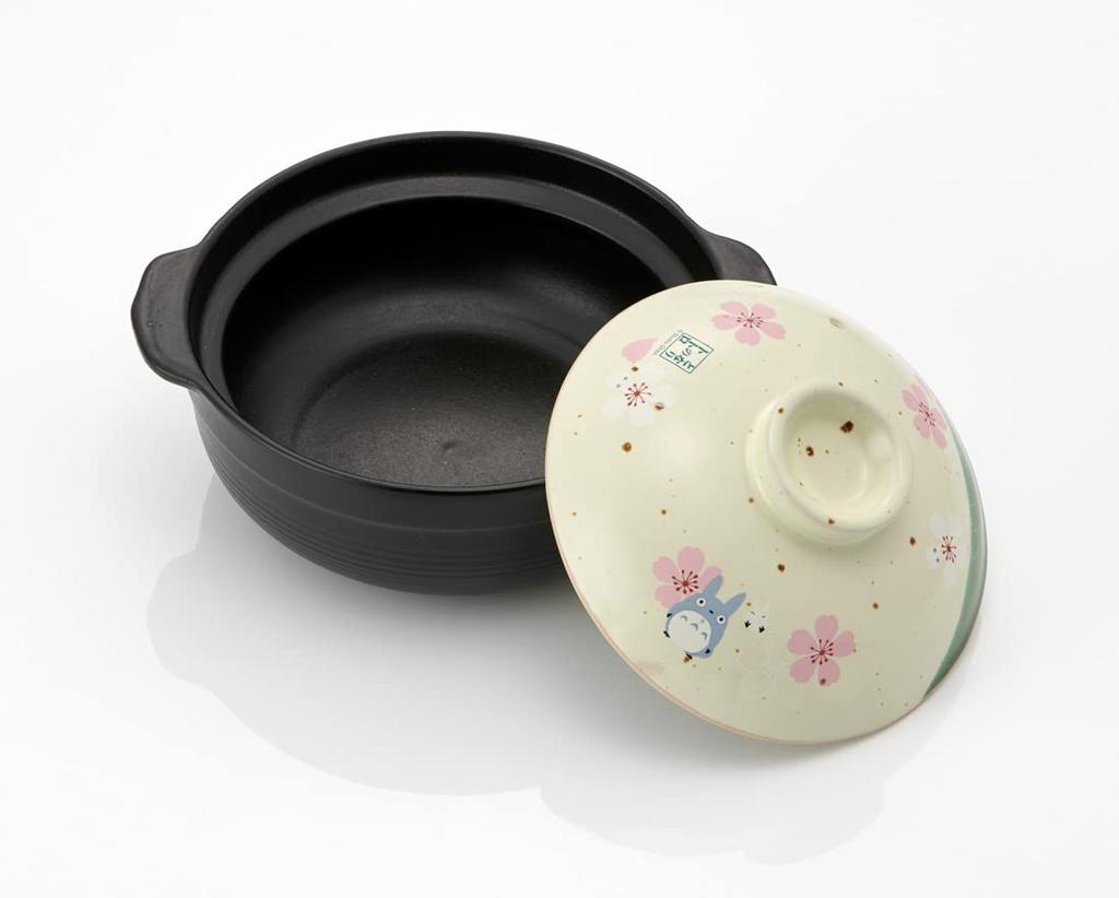 Скейтер Глиняный горшок 6 Мой сосед Тоторо Узор Цветущая вишня Ghibli Нет. 22,6xВ11,6 см CDN18-A