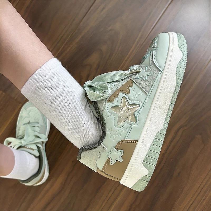 Модные женские кроссовки на платформе весна-осень универсальные повседневные туфли на шнуровке с плоской подошвой для ходьбы на толстой подошве из вулканизированной ткани