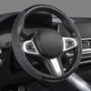Universal Steering Wheel Cover 38cm 15inch Suede Steer Wheel Booster Cover For Car Anti-skid Protector Accessories