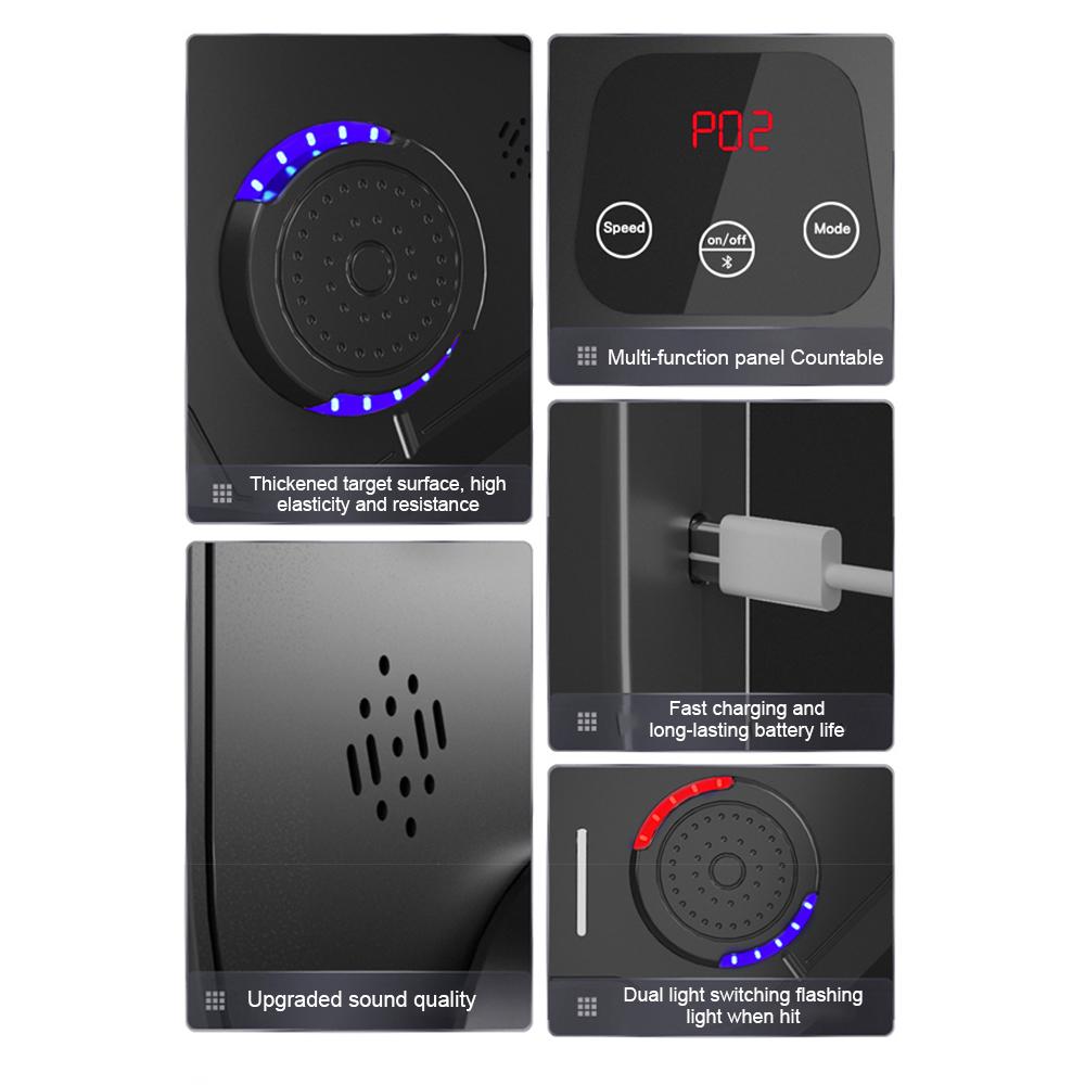 Музыкальный боксерский тренажер с перчатками Интеллектуальная тренировочная мишень для бокса BT Настенный бокс
