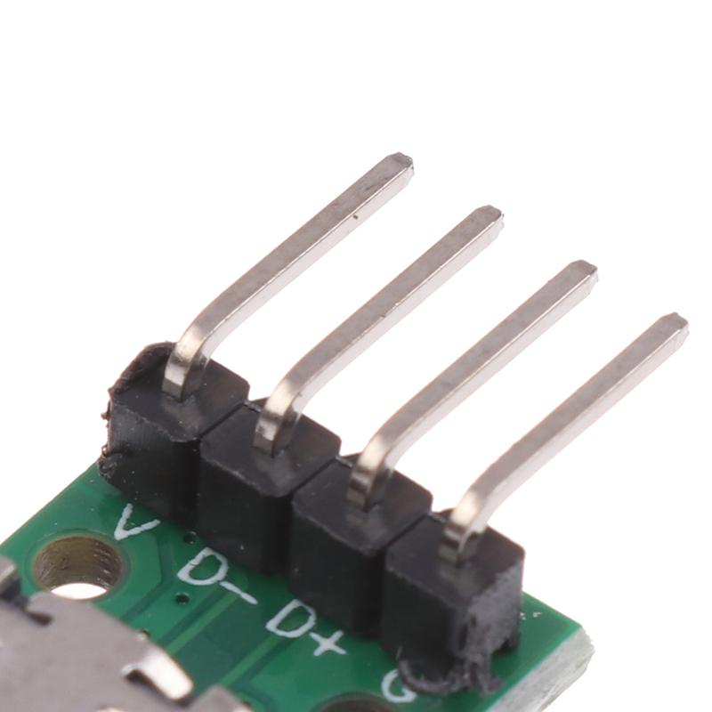 5 шт./компл. Плата-адаптер USB TYPEC16P на терминал с шагом 2,54 мм, версия для обновления с отверстиями для фиксации
