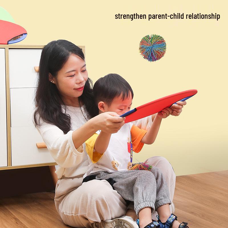 Kids' Soft Bouncy Frisbee Ring for Sensory Integration, Parent-Child Play, Kindergarten Catching Game