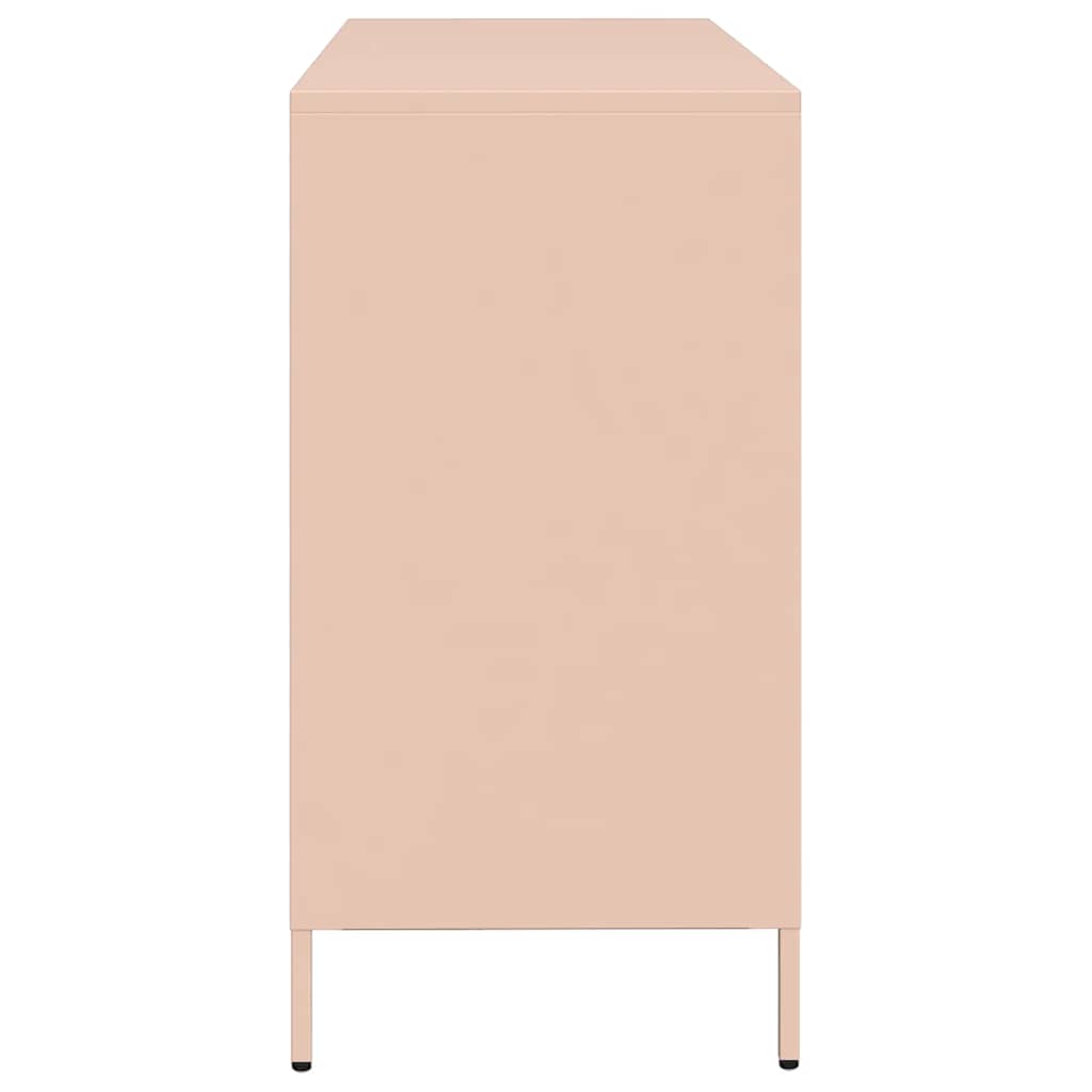 Sideboard Rose 135 x 39 x 73.5 cm Cold Rolled Steel