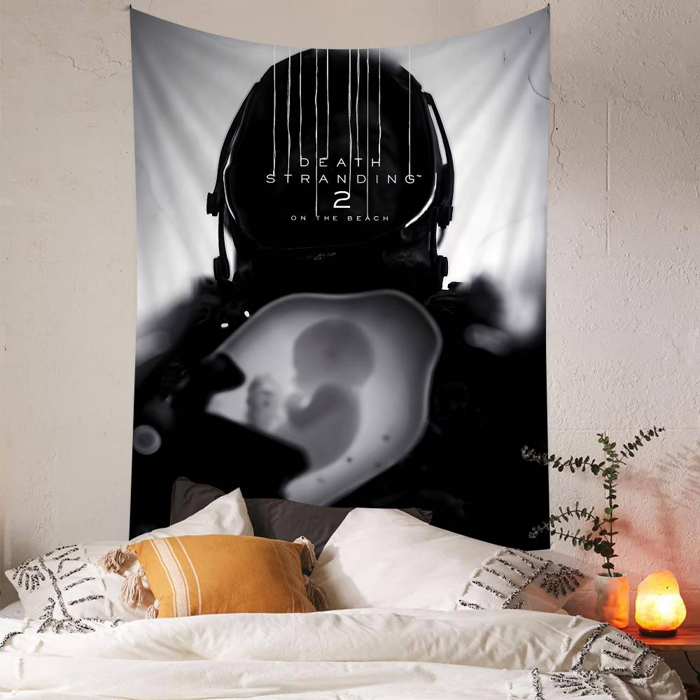 Game Death Stranding 2 On the Beach Wall Tapestry Home Decoration hippie bohemian decoration divination INS Home Decor