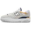 NB 550 Leather Low-Top Retro Basketball Shoes Women Sneaker White Yellow Blue BBW550AB-B