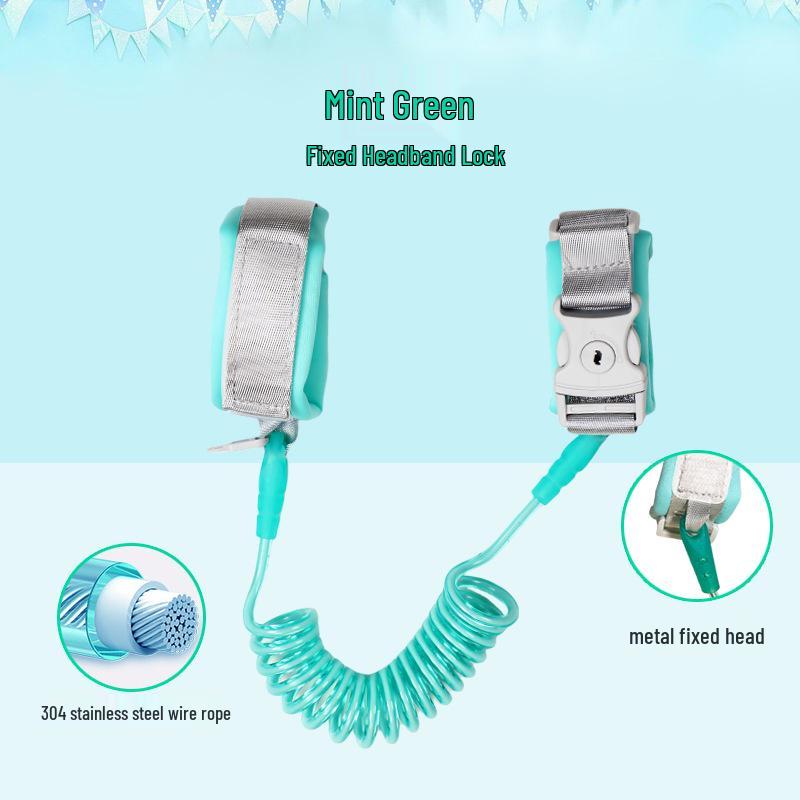 Children's Safety Anti-Lost Rope: Baby Stroller Attachment and Travel Bracelet