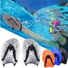 1Pair Freestyle Swimming Frog Paddle Adjustable Hands Fins Flippers  Water Sport Snorkeling