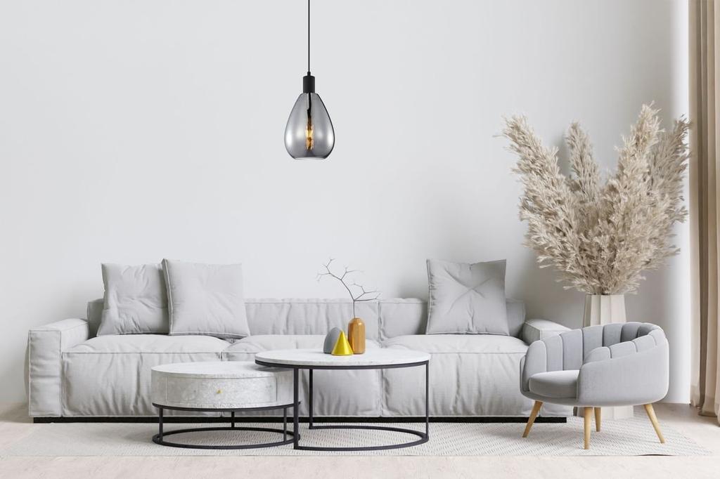 Lampa wisząca Zulo PND-27812-BK-SG Italux