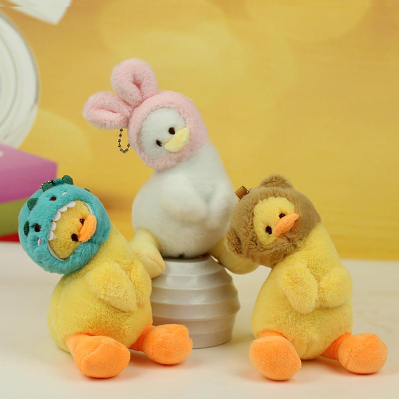 Мягкая игрушка утиная голова, автомобильный брелок, рюкзак, кукла, сумка для мальчиков и девочек, подвеска