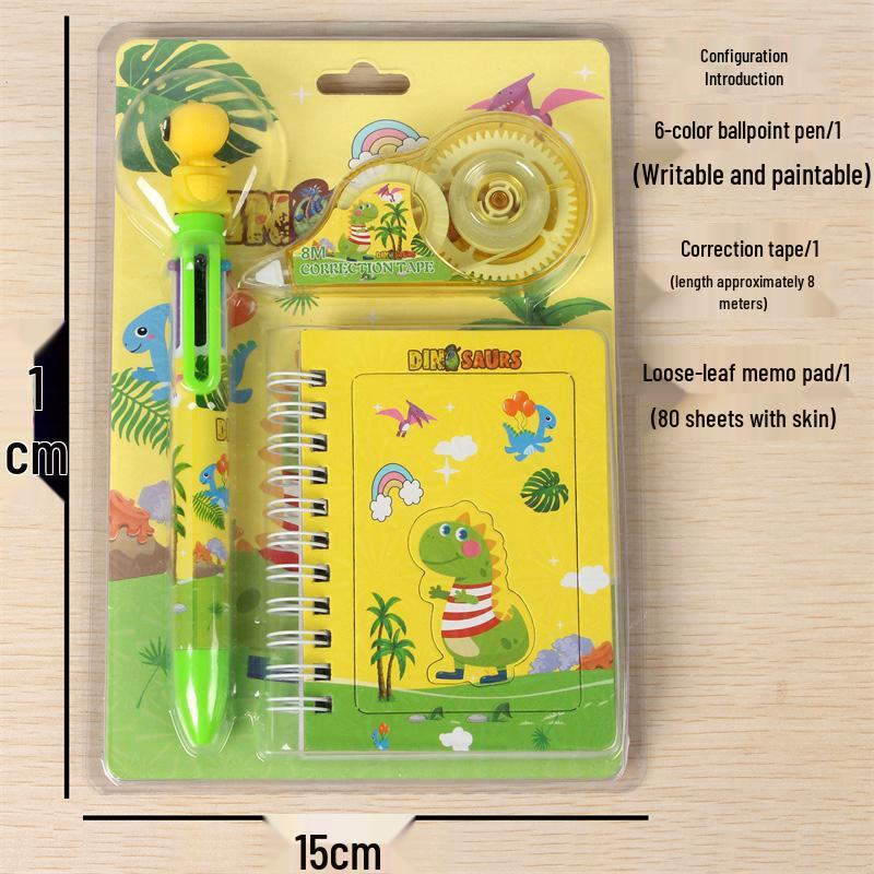 Детский подарочный набор канцелярских принадлежностей: Подарок на день рождения и Рождество для мальчиков и девочек