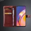 Чехол-держатель для карт для OPPO Reno 5 lite из искусственной кожи, откидной чехол-кошелек в стиле ретро, чехол для телефона Reno 5 lite Business Fundas Coque