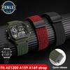 Нейлоновый ремешок для часов с быстрой заменой для Casio AE1200/1300 WS-1400H/1300/1500 A158 A159 A169 Водонепроницаемый браслет Мужской наручный ремешок 18 мм