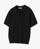 POLYGRAM Boucle Open Collar Half Knit - 8 Colors (Type B)