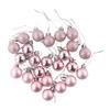 Elevate the Festivewith Pink Christmas Ball Ornaments Set of 24